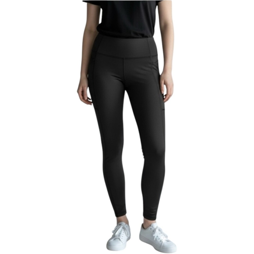 Fabletics Pure Lux Black High-Waisted Leggings